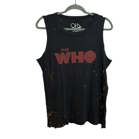 Chaser The Who Distressed Band Tank - Picture 1 of 4